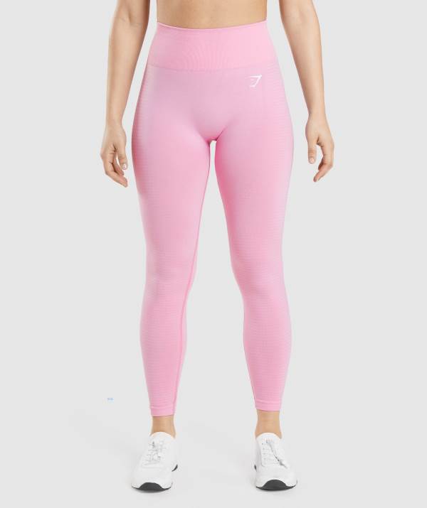 Damske Legíny Gymshark Vital Seamless 2.0 Ruzove | TC3289571